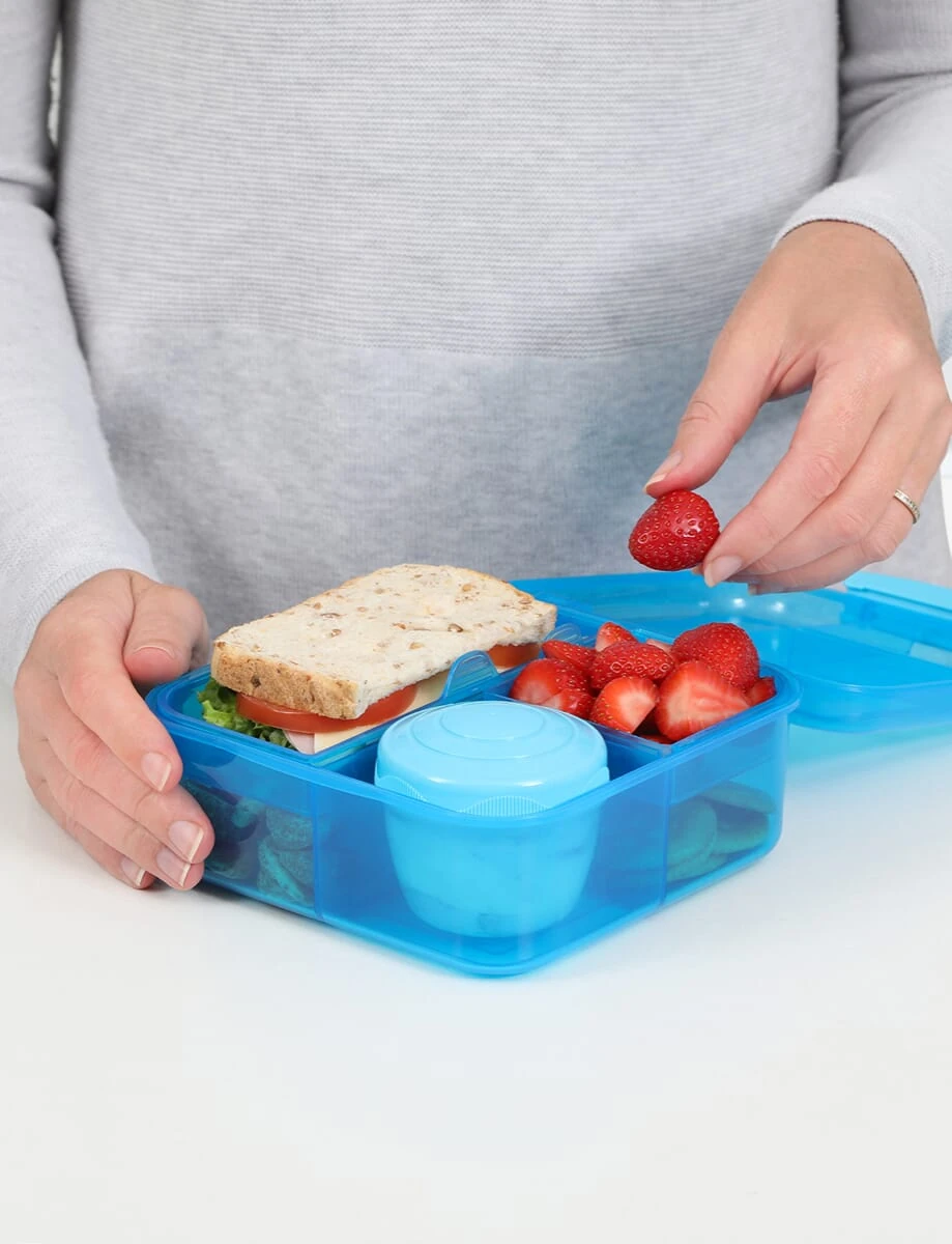Bento Lunch Cube with Yogurt Pot