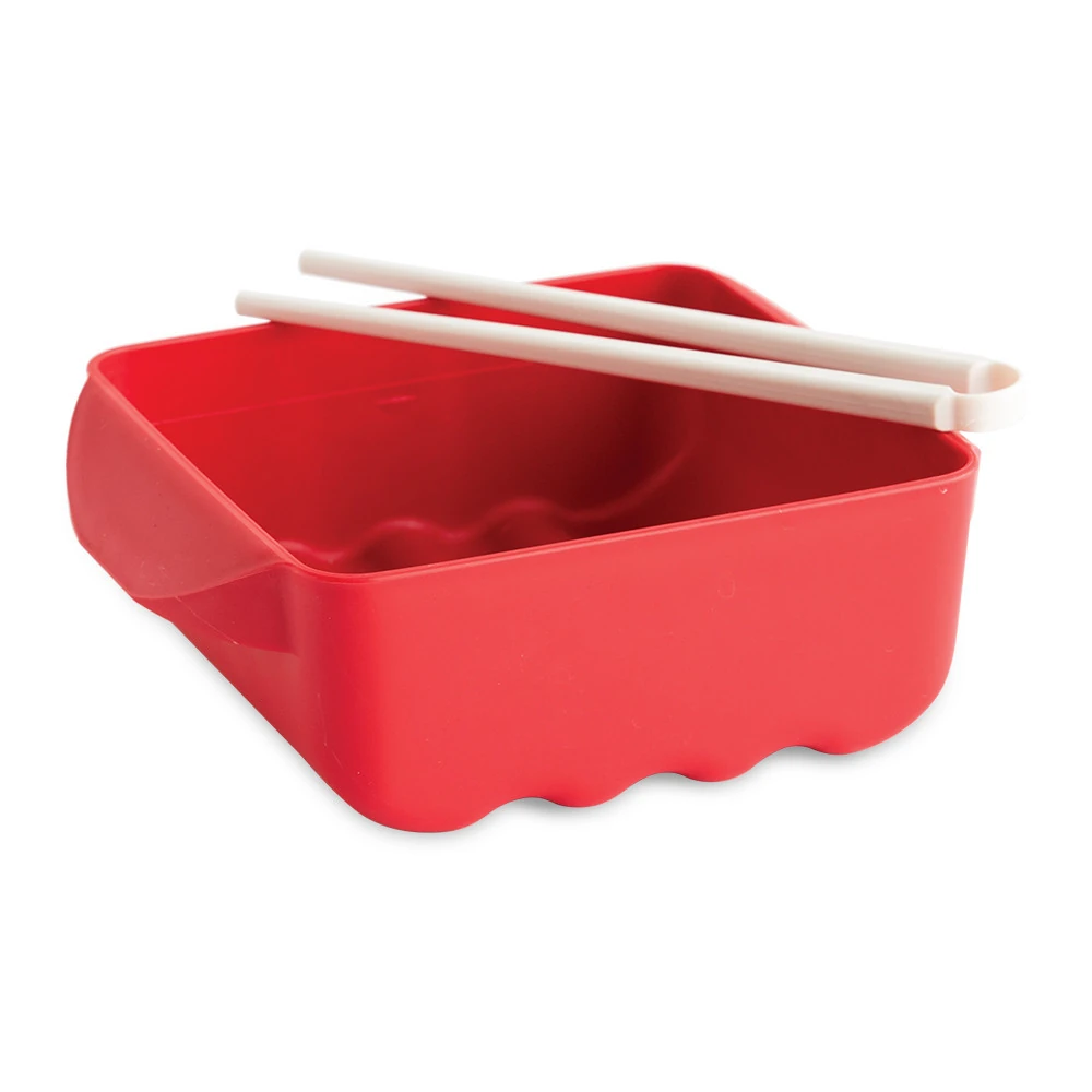 Microwave Ramen Bowl with Chopsticks