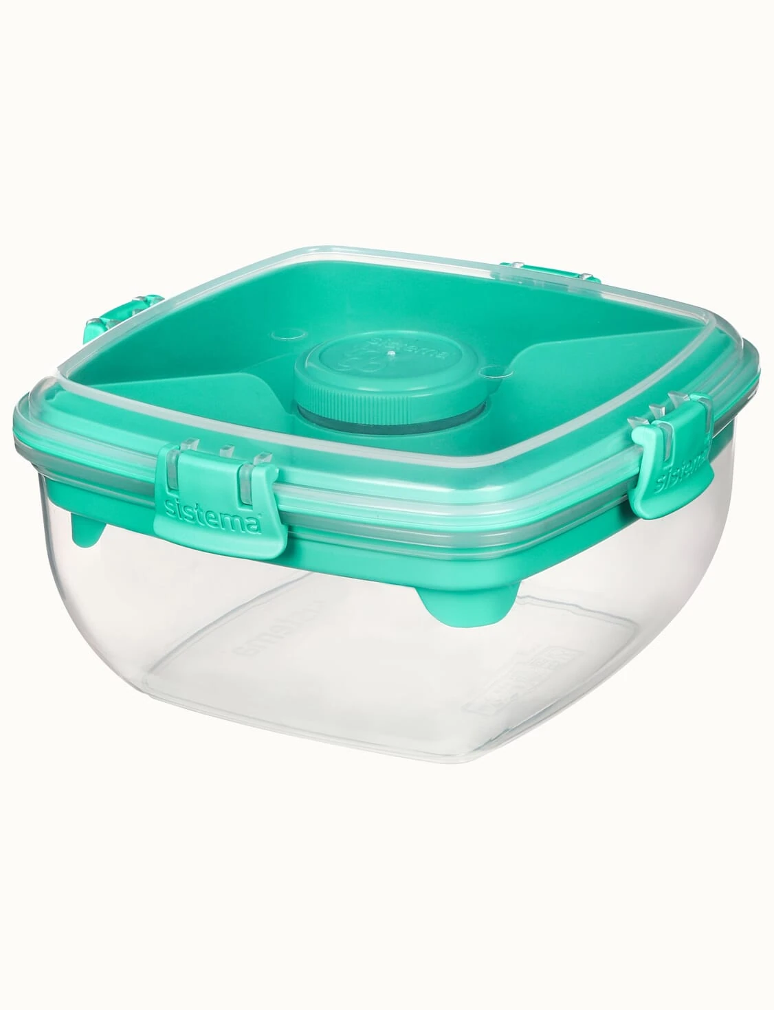 Salad Lunch Box with Dressing Pot