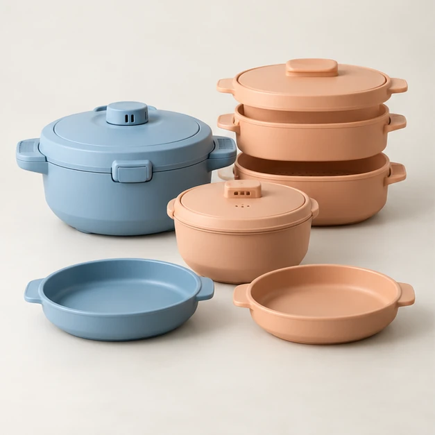 Illustrative complete cooking kit